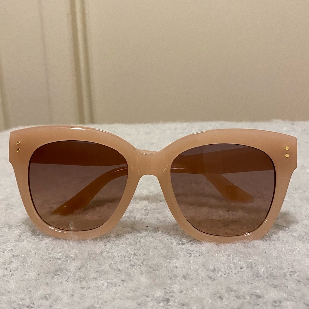 Pink Retro Sunglasses